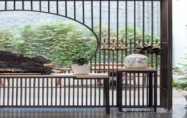 新中式玄關(guān)，推開門就讓人驚艷